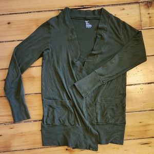 Lightweight Gap Open-front Cardigan